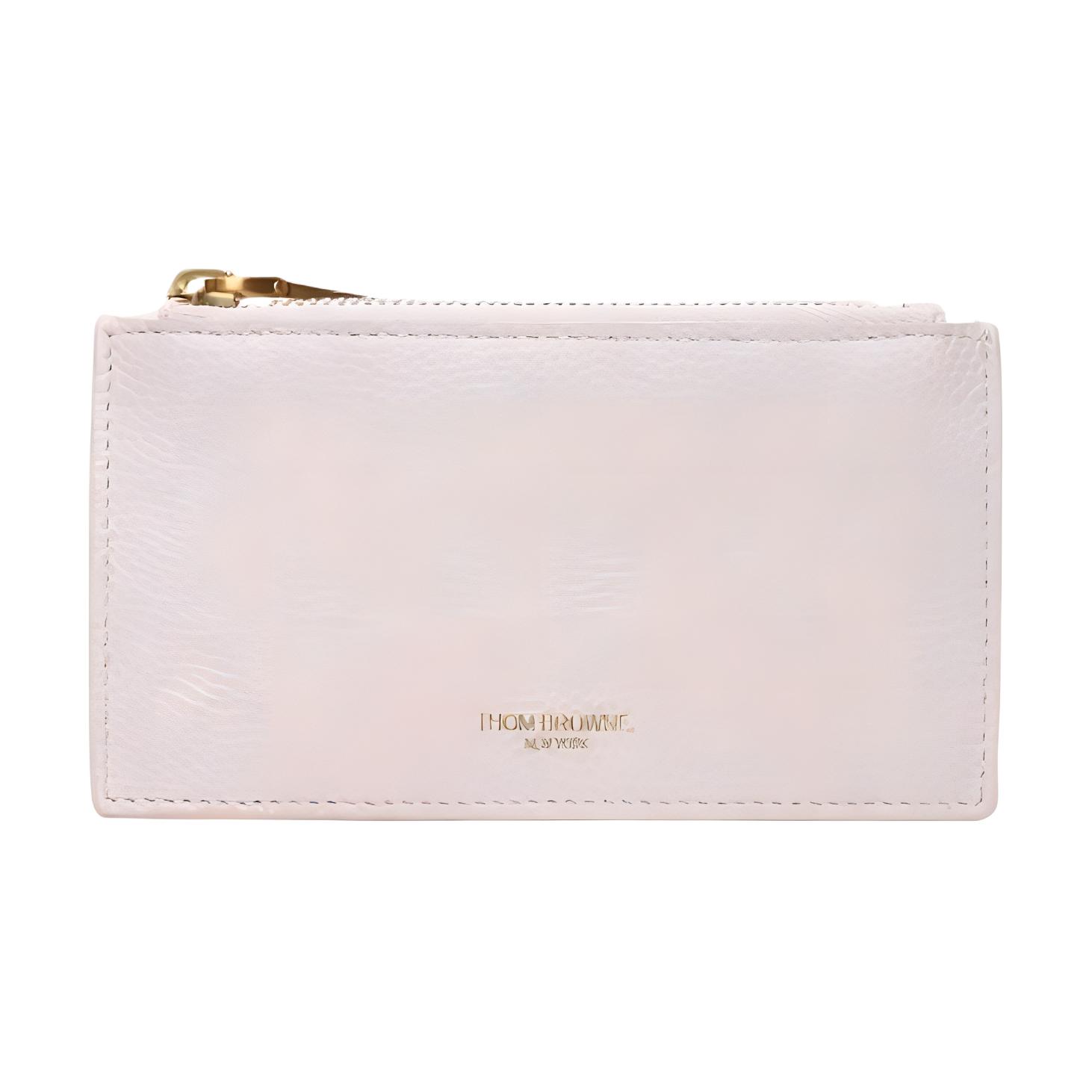

Thom Browne Кожаный держатель для карт, женский, светло-розовый