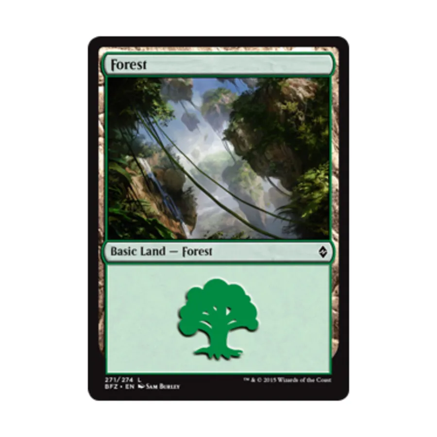 

CCG Лес #271 (С), MTG - Battle for Zendikar