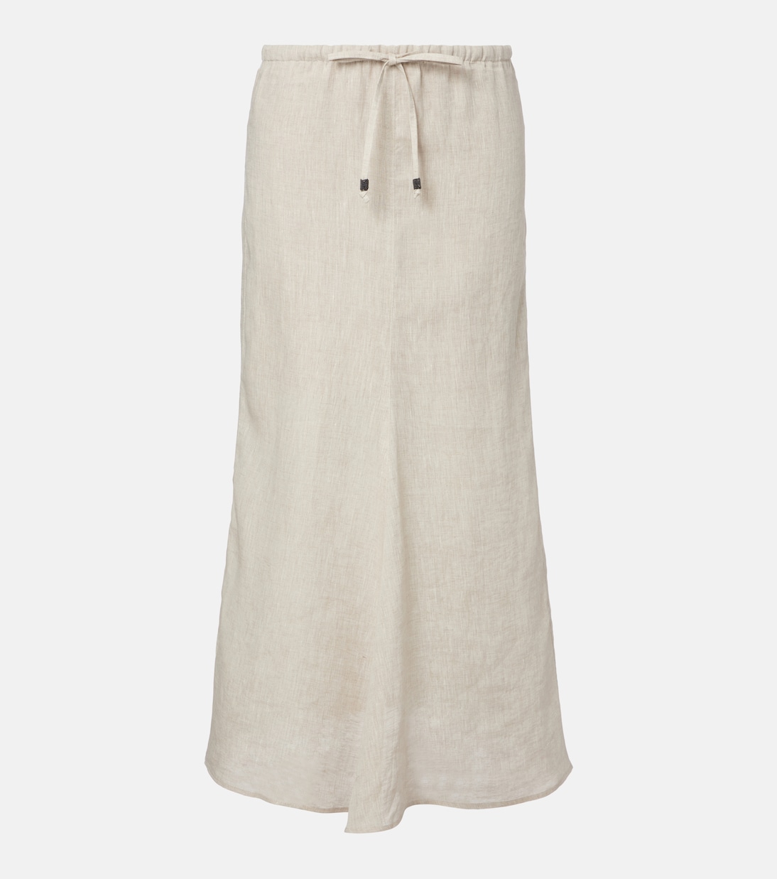 

Юбка макси из льна Monili Brunello Cucinelli, Jute