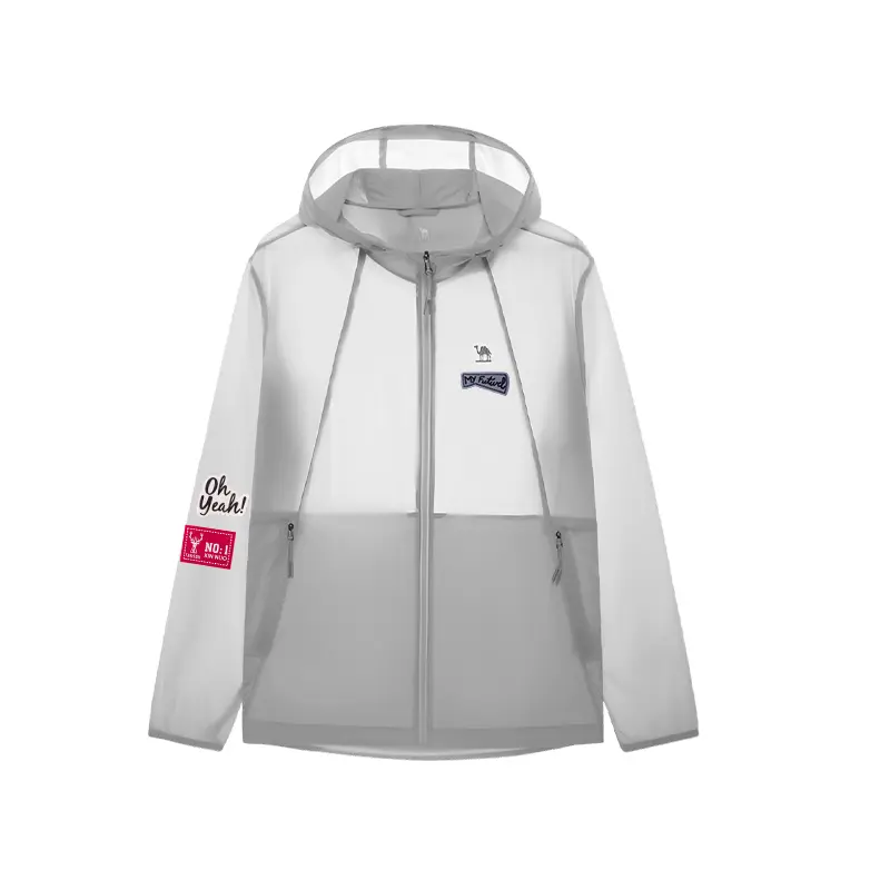 

CAMEL Urban Function Series Super Light Breathable UV Protection Sun Protection Clothing Unisex Space Gray