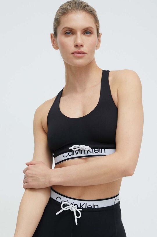 

Спортивный бюстгальтер Calvin Klein Performance, черный