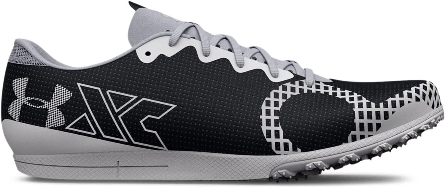 Кроссовки Under Armour Brigade XC 2 Spikeless для бега, унисекс, для взрослых, черные 001 — фото 2
