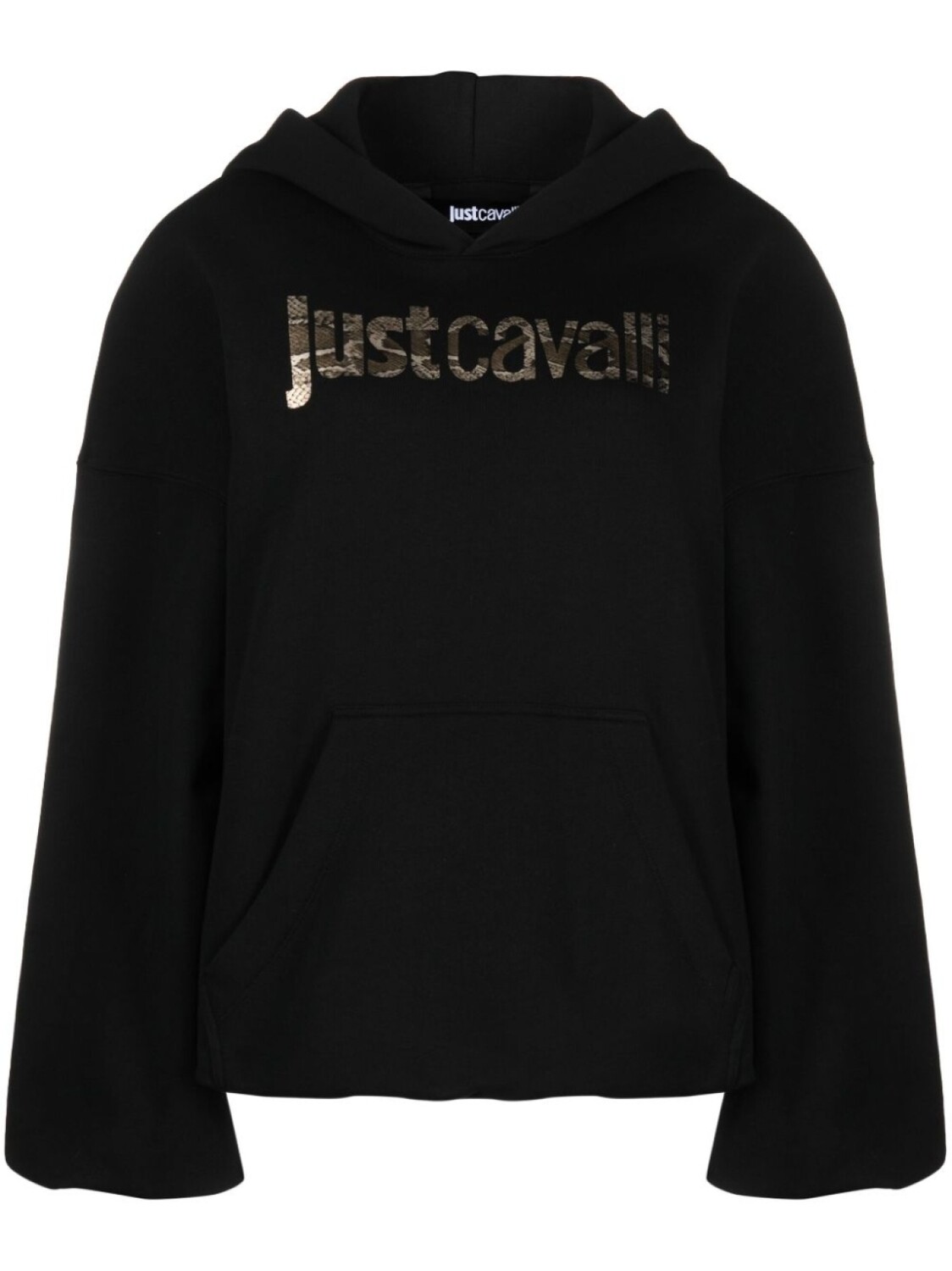 

Just Cavalli худи с логотипом, черный