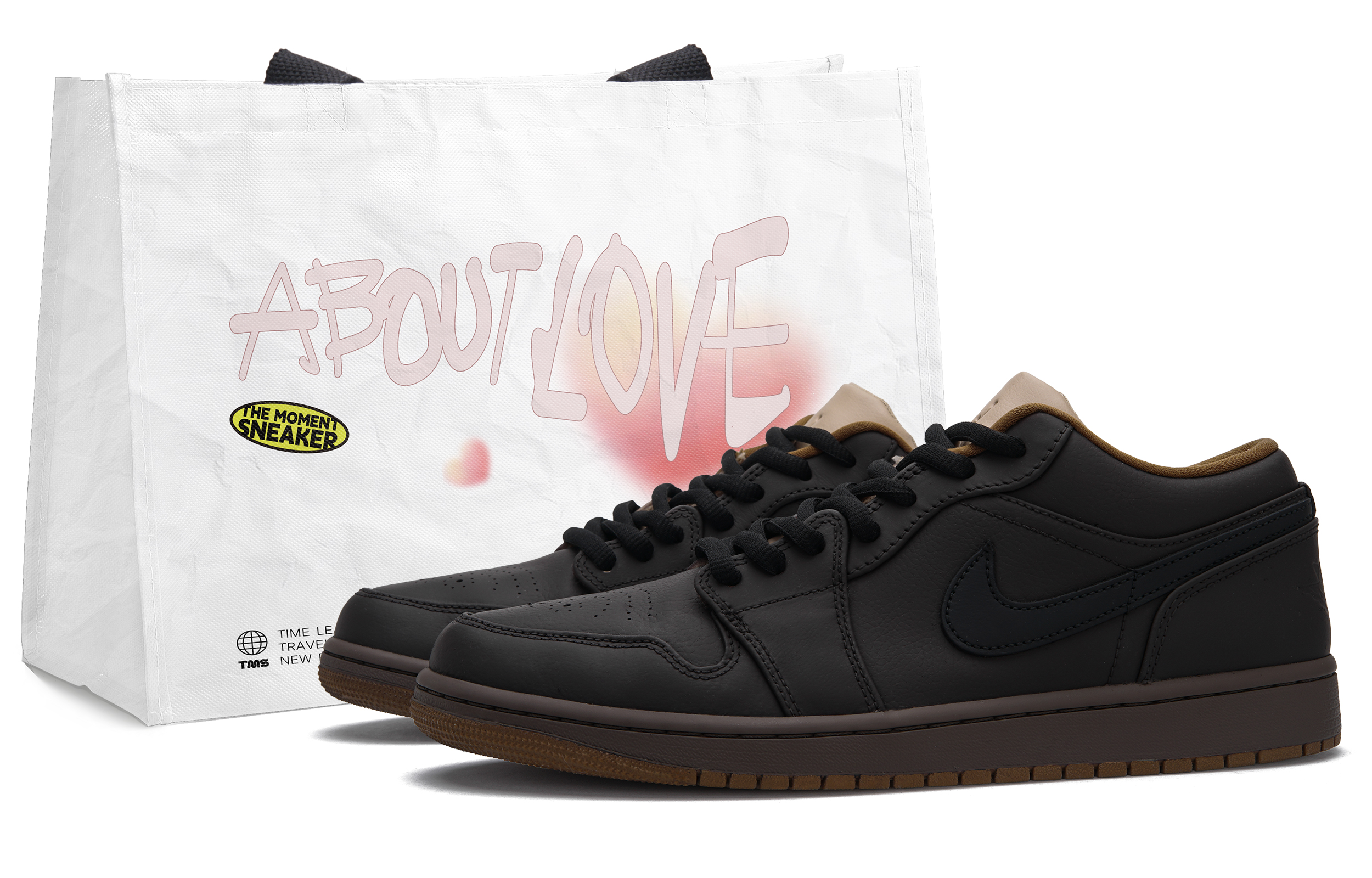 

Jordan Баскетбольные кроссовки Air 1 Truffle Cocoa Low Top Vintage, мужские, темно-коричневые