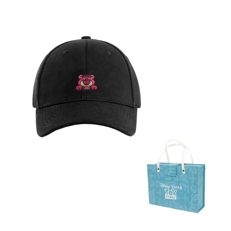 

Disney Бейсболка хлопковая унисекс серии Strawberry Bear, Black