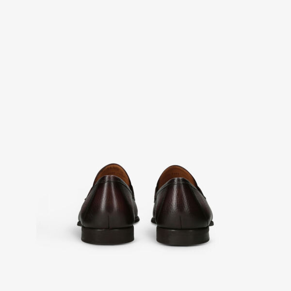 Кожаные лоферы diezma с ремешком на пенни Magnanni, коричневый — фото 4