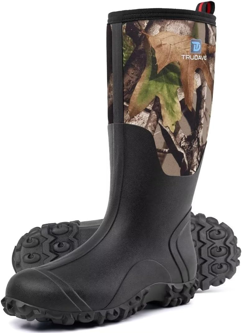 

Резиновые сапоги Trudave для мужчин с металлической вставкой, водонепроницаемые утепленные надежные дождевые сапоги, Vista