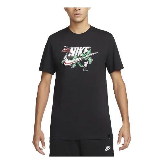 

Футболка Nike Liverpool Futura T-Shirt 'Black', черный