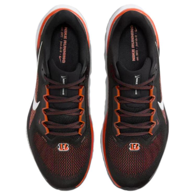 Nike Air Zoom Pegasus 41 Cincinnati Bengals, черно-белый-белый-университетский оранжевый-черный — фото 4