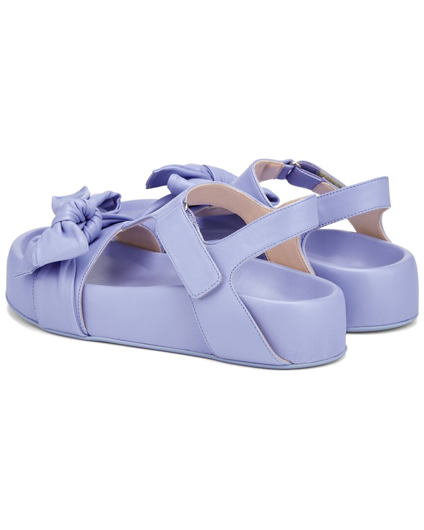 AGL Jane Ribbon Leather Sandal, фиолетовый — фото 2