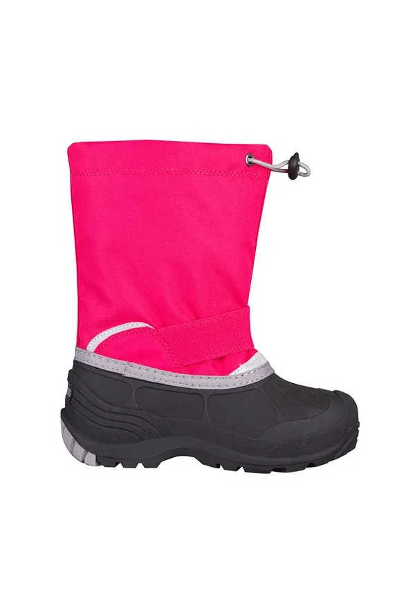 Детские зимние ботинки telemark xt, зимние ботинки Trollkids, Magenta Grey — фото 4