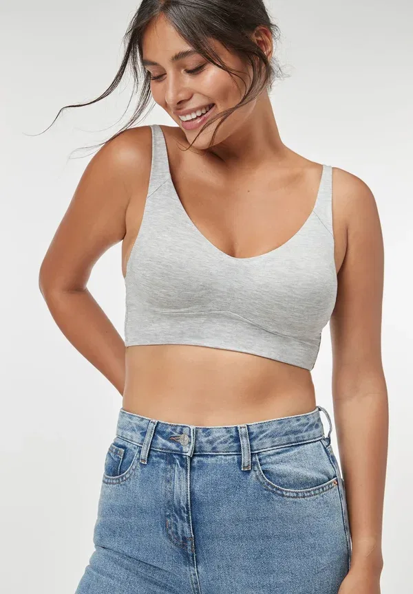 Топ-бюстье Daisy forever comfortâ longline bustier Next, серый