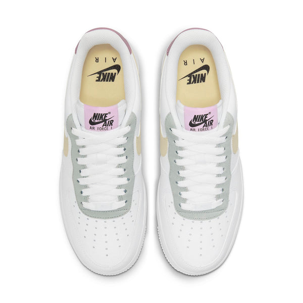 Кроссовки air force 1 white lemon drop' Nike, белый — фото 4