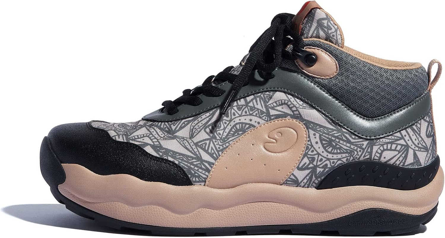 

Мужские платформенные походные кроссовки UIN для прогулок, повседневные, удобные, с художественной росписью, для путешествий, Сан-Диего, San Diegoⅳ-geometric Shadows