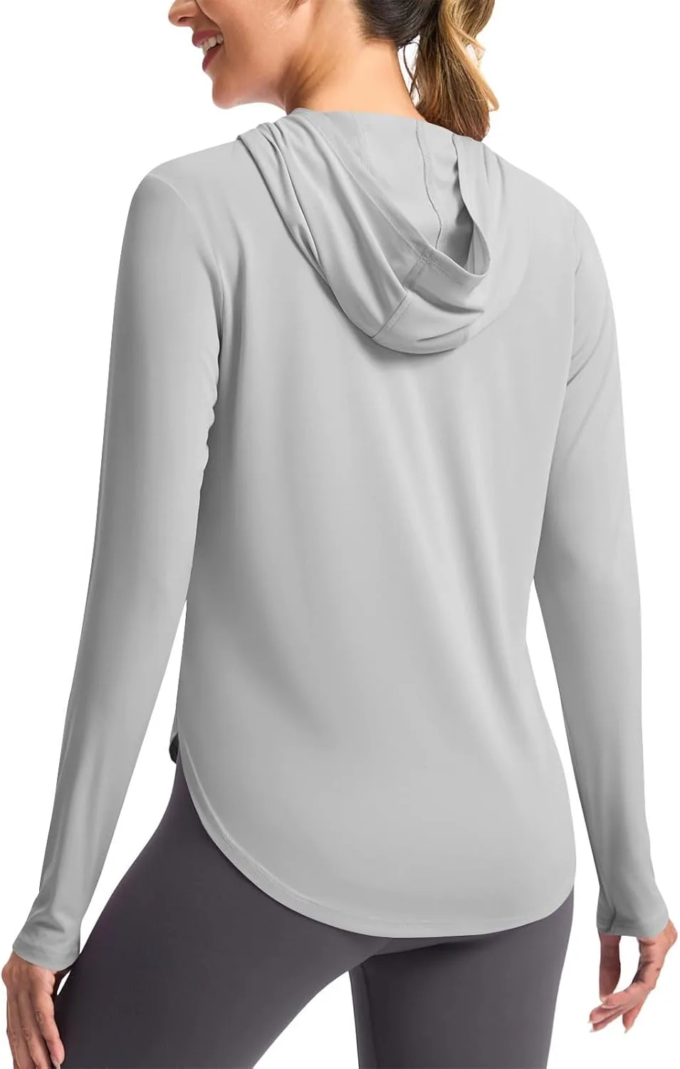 

Женская толстовка с защитой от солнца UPF 50+, легкая и дышащая