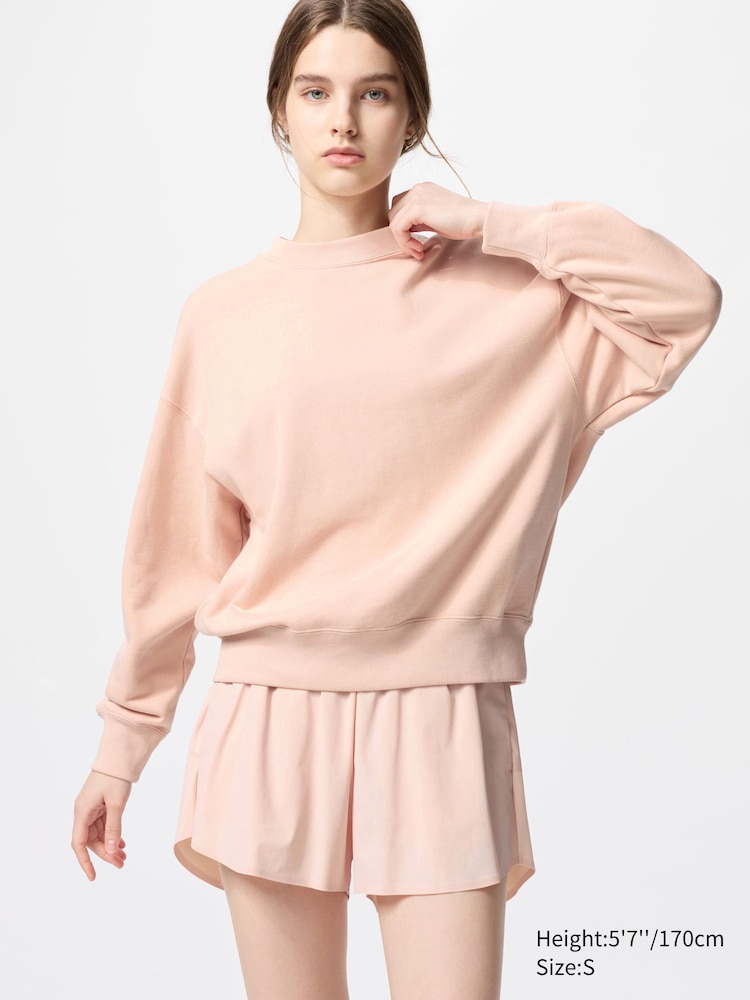 

Толстовка с круглым вырезом Uniqlo, цвет 10 розовый