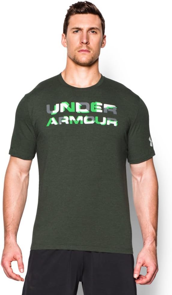 

Мужская футболка с графическим принтом в виде логотипа Under Armour, Combat Green (994)/Laser Green/White, Белый, Мужская футболка с графическим принтом в виде логотипа Under Armour, Combat Green (994)/Laser Green/White