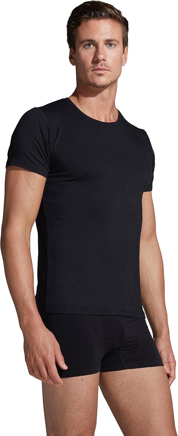 

Футболка-поло Boodie Boody с коротким рукавом, круглым вырезом и коротким рукавом, черный