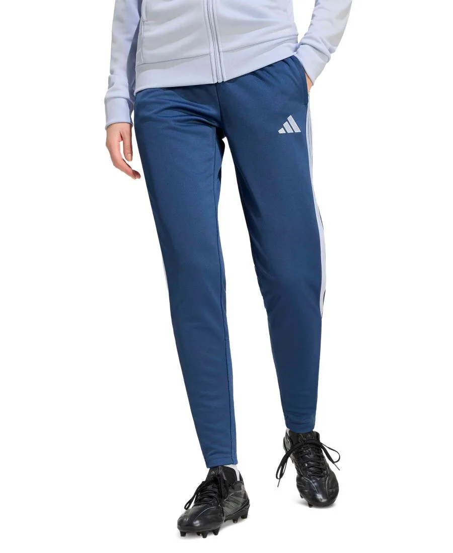 Женский тренировочный спортивный костюм, брюки стандартного кроя Adidas, night marine/aero синий