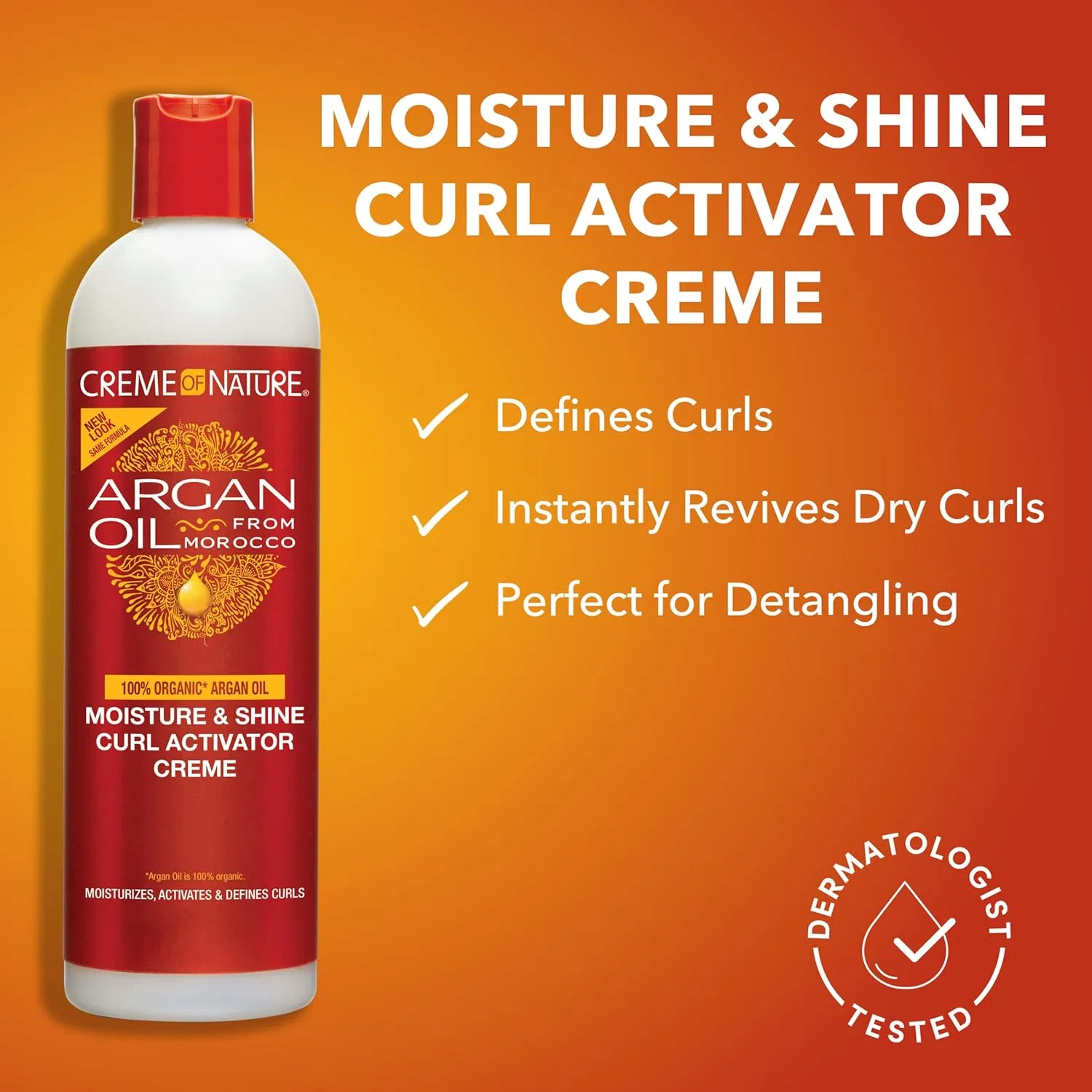 Крем-активатор для кудрей Creme of Nature Moisture & Shine Creme Of Nature — фото 4