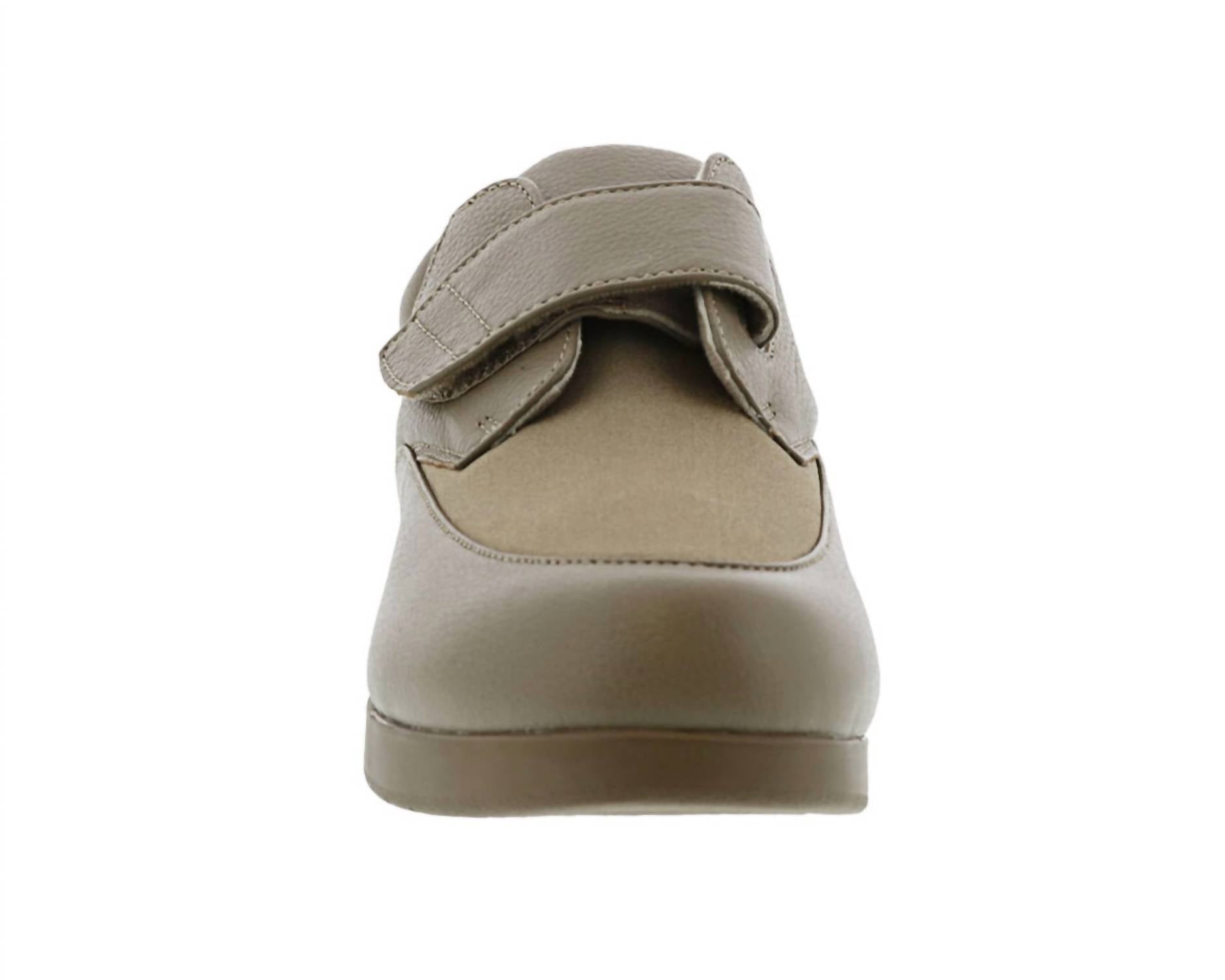 Женские повседневные туфли Quest в цвете тауп с эластичной посадкой Drew Shoes, Taupe/Taupe Stretch — фото 3