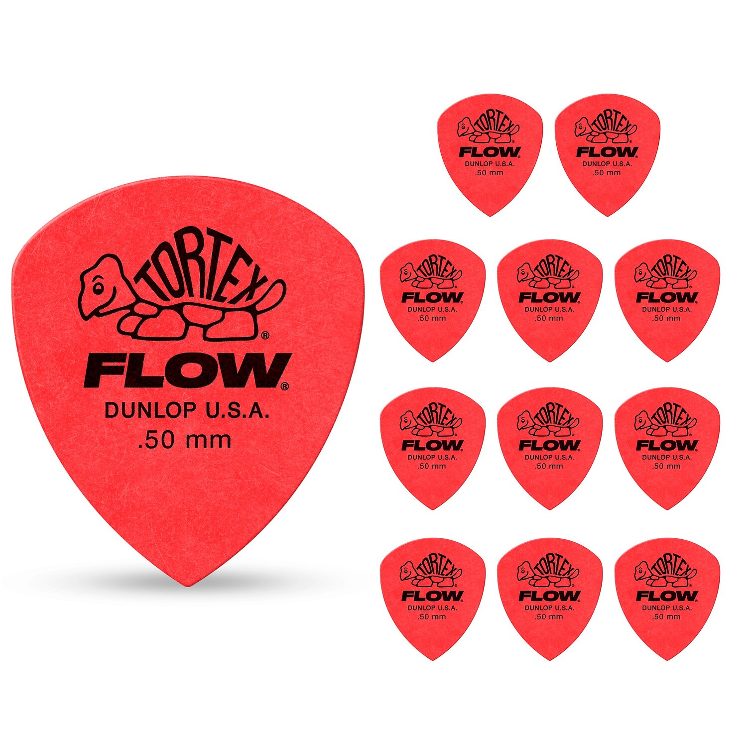 

Медиаторы Dunlop Tortex Flow STD-12/PLYPK .50 мм, 12 шт. в упаковке