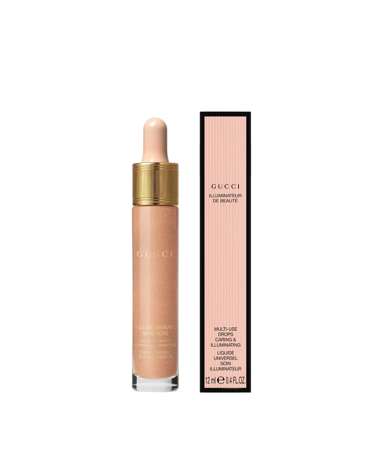 Жидкий хайлайтер Gucci Illuminatore De Beauté золотистый