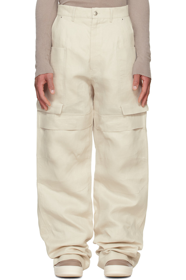 

Грузовые штаны Hollywood stefan Rick Owens, цвет dinge