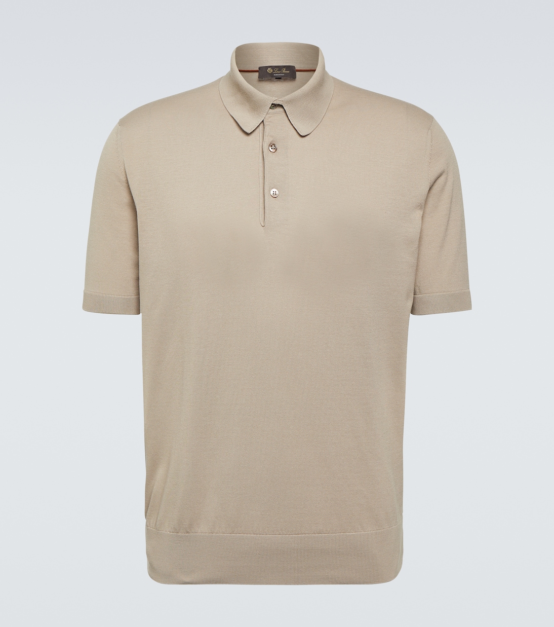 

Хлопковая поло Loro Piana, Rustic Taupe