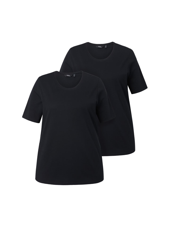 

Рубашка черного цвета Ulla Popken