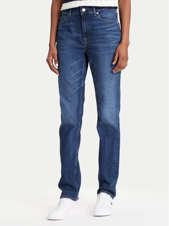 

Облегающие джинсы WW0WW45684 Tommy Hilfiger, синий