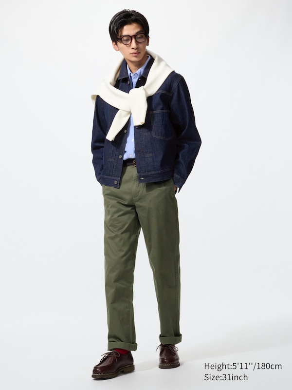 

Брюки чинос Uniqlo, 57 olive