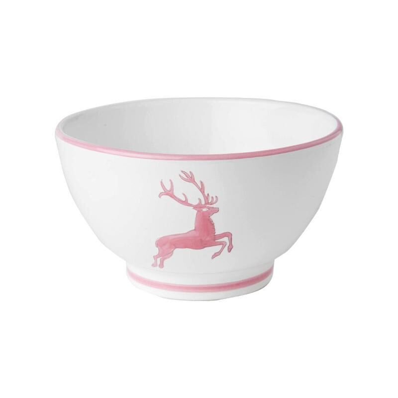 

Миска для хлопьев Pink Deer 14 см Gmundner Keramik, белый/розовый