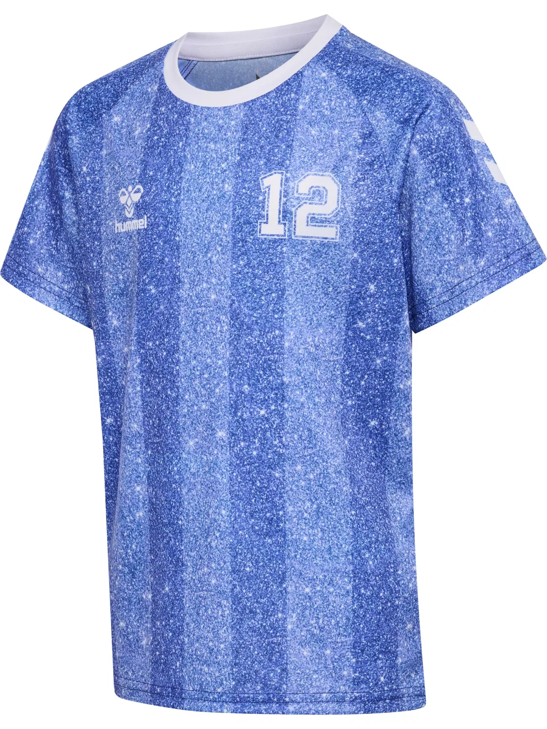 Спортивная футболка 'Schimmer' Hummel, Ultramarine Blue/Light Blue — фото 3