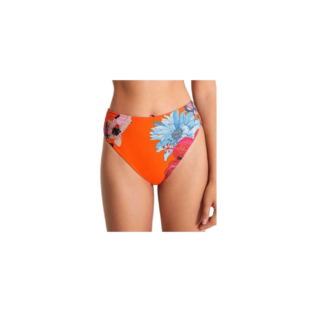 

Купальники из оранжевого полиэстера Desigual