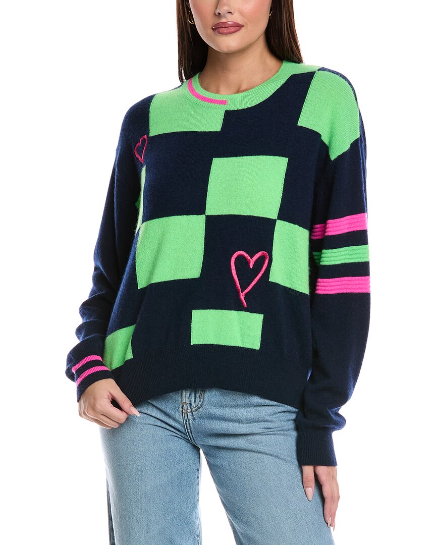 

Брод Кэшмир Класс Амор Кашемировый свитер Brodie Cashmere, синий