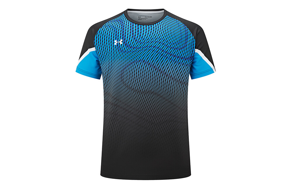 

Футболка унисекс синяя Under Armour, синий