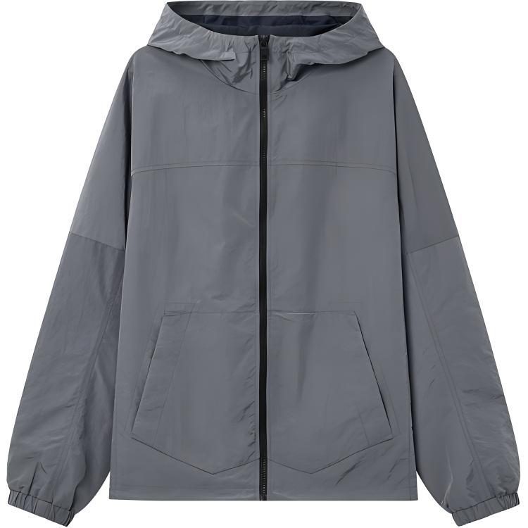 

Куртка мужская с капюшоном, средней плотности, другие Nautica, 0fd серый (221)