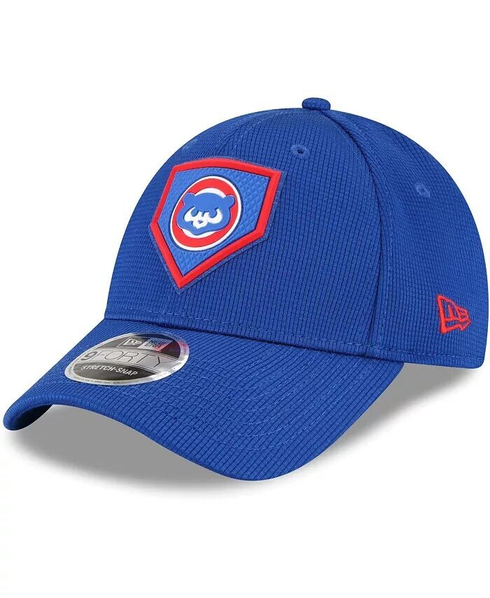 

Мужская кепка Snapback Royal Chicago Cubs 2022 Clubhouse 9FORTY New Era, синий