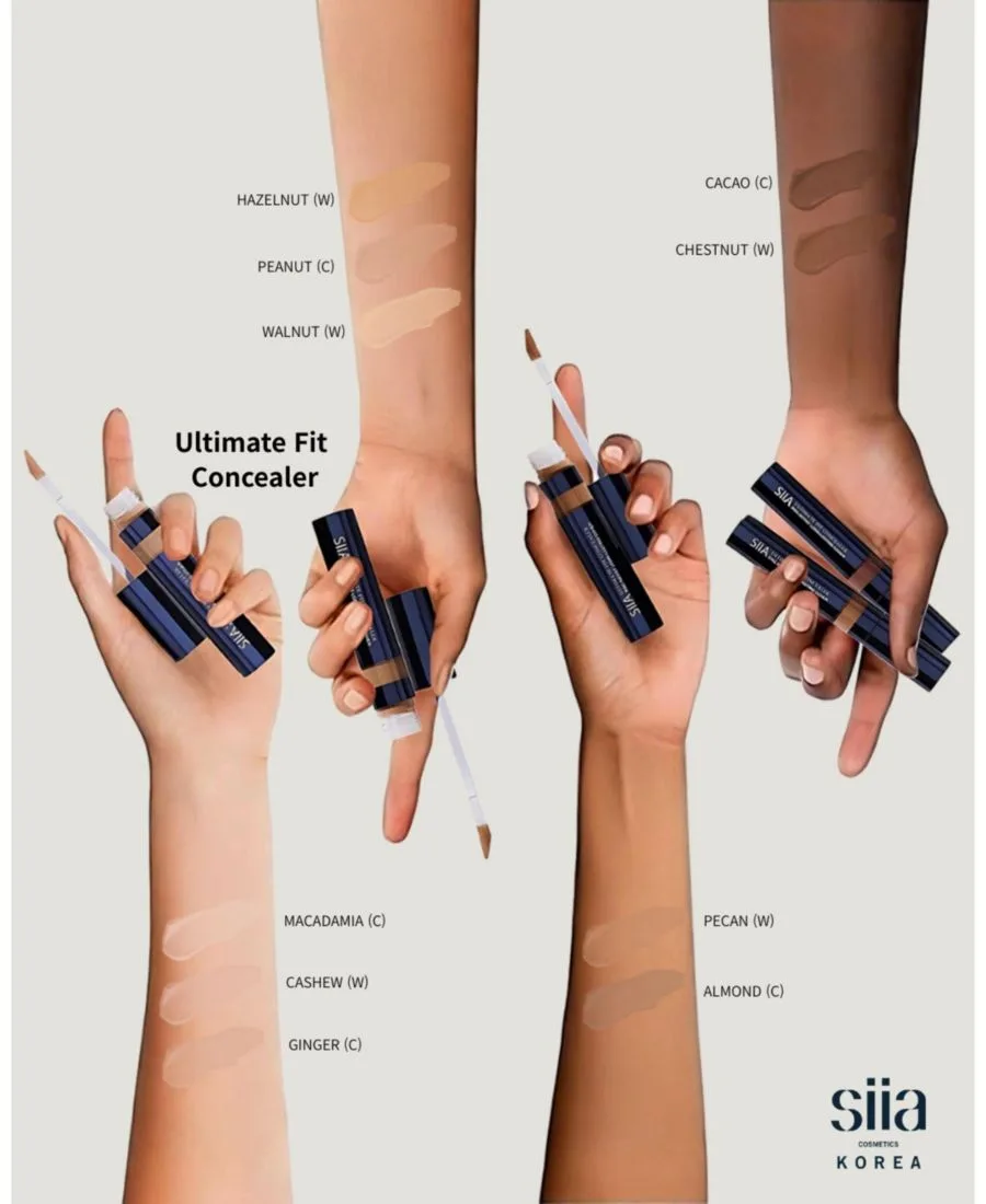 Набор из 2 консилеров Ultimate Fit SIIA Cosmetics, Hazelnut — фото 4