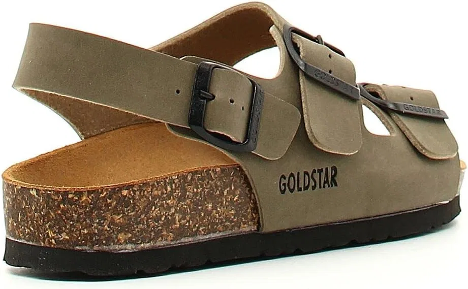 Мужские сандалии Goldstar GS9910 с двойной пряжкой и анатомической стелькой, размер XXL — фото 4