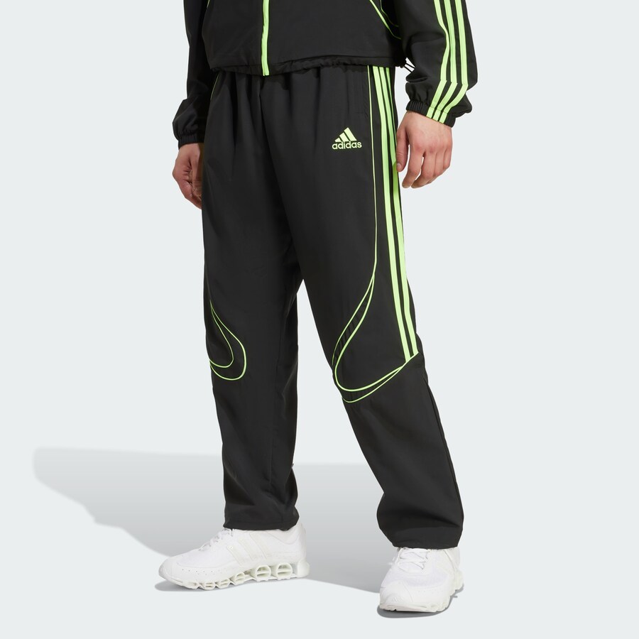 Брюки свободного кроя ADIDAS ORIGINALS Teamgeist Adicolor, черный — фото 2