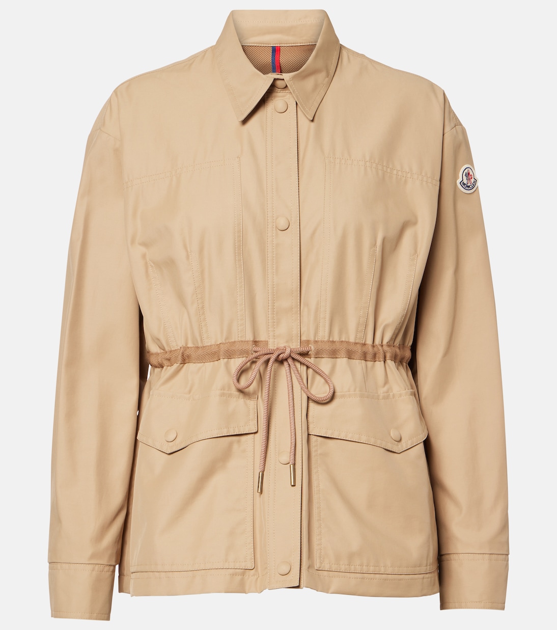 

Техническая твилловая полевая куртка Saulon Moncler, 209 - Beige