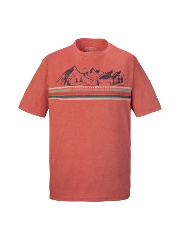 

Killtec красная функциональная рубашка