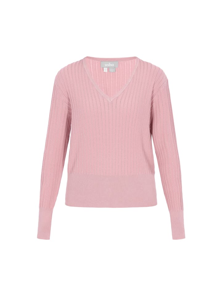 

Usha Женский свитер светло-розового цвета
