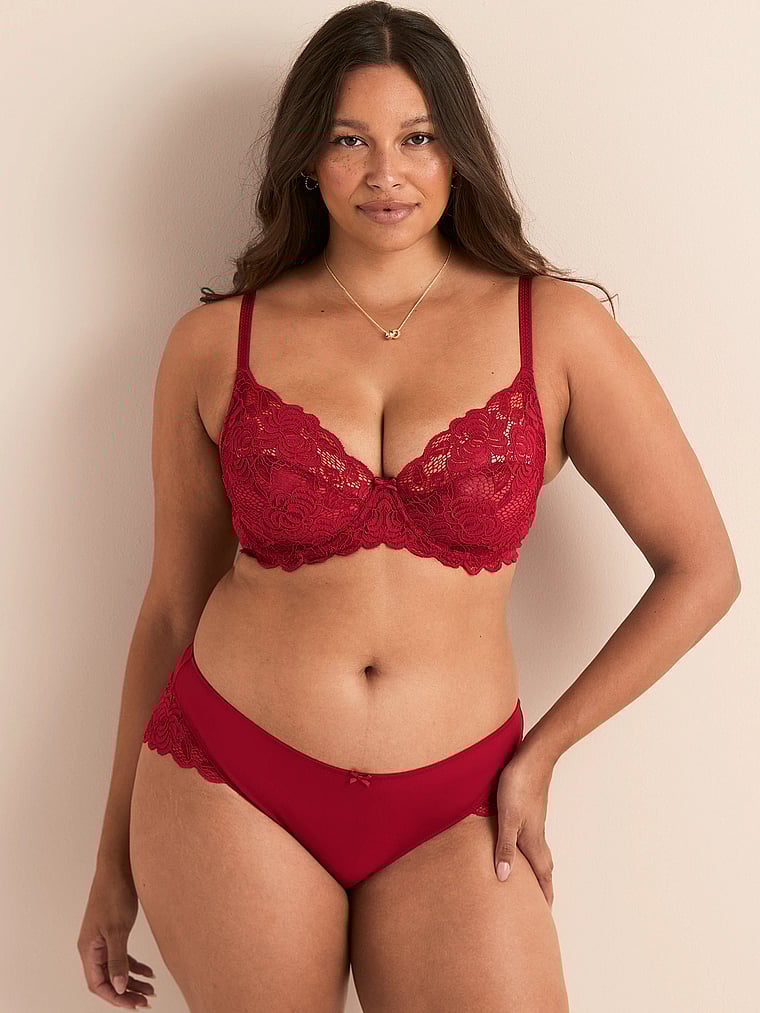 

Лондонские хипстерские трусики Adore Me, rio red