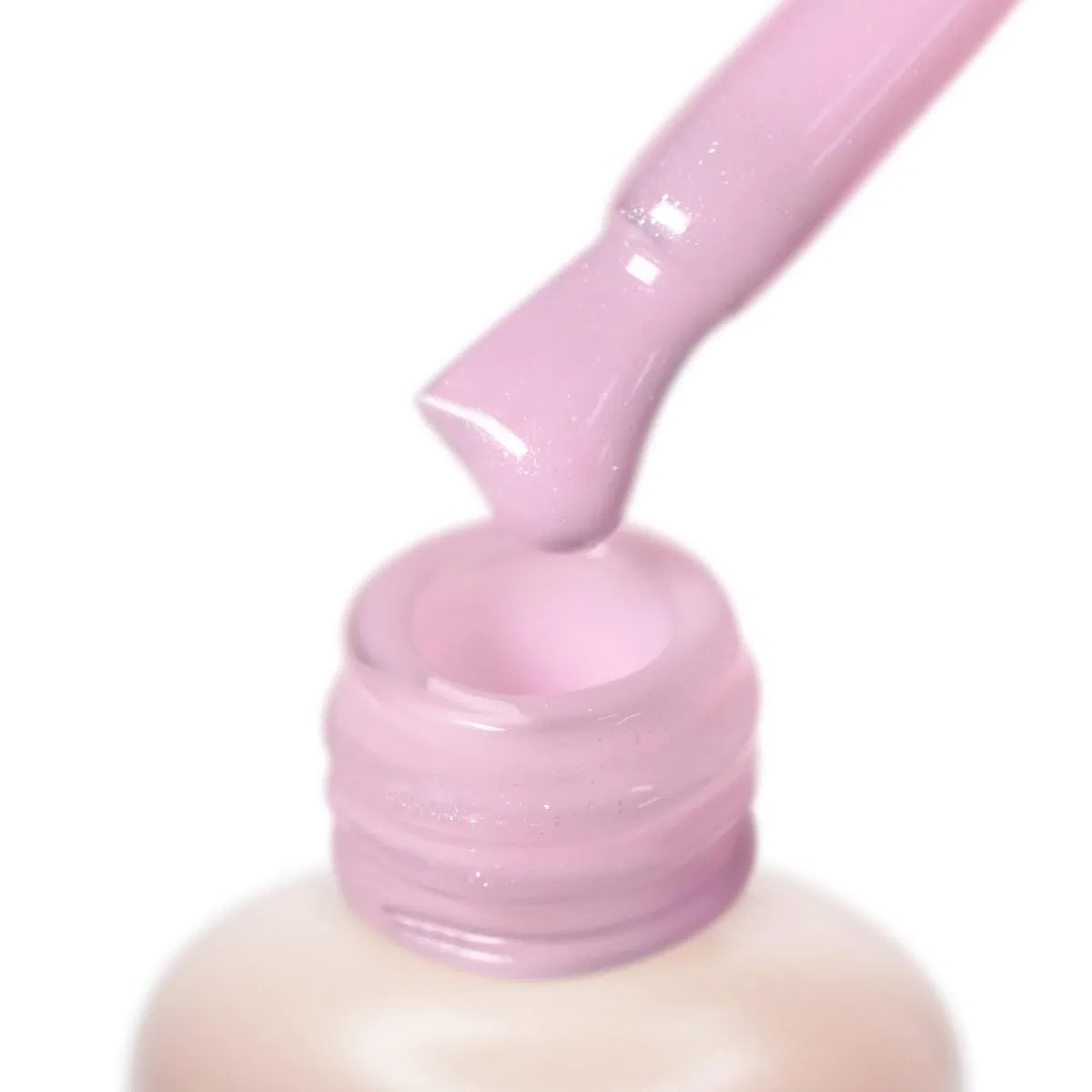 Камуфлирующая база UV/LED Lilac Blush 8 мл, самовыравнивающийся гель-лак Pnb Professional Nail Boutique — фото 2