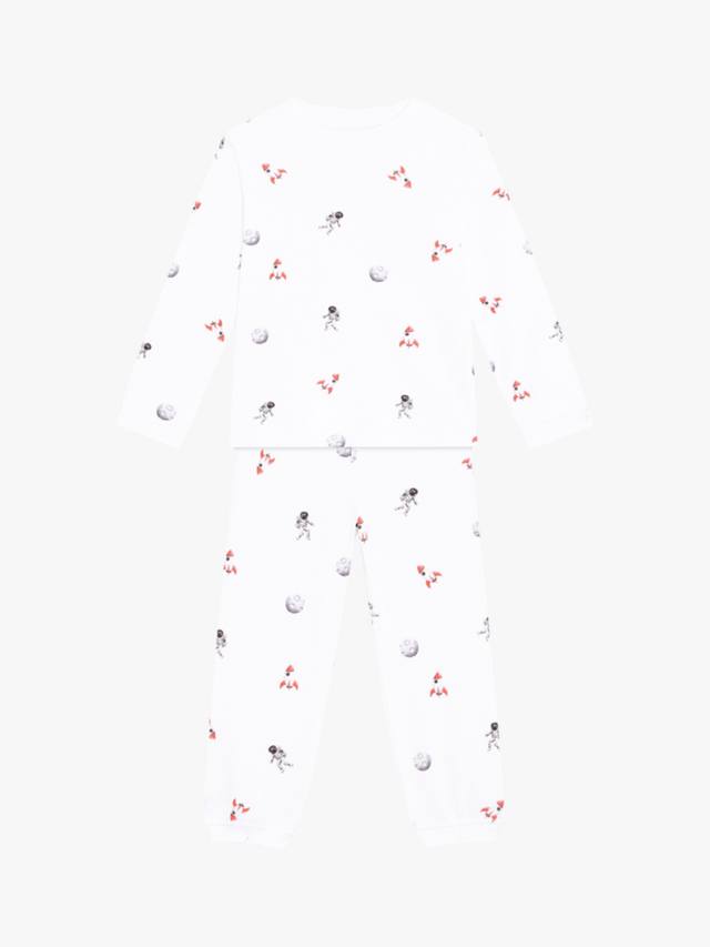 

Детский пижамный комплект Space с длинными рукавами Rosa & Blue, White