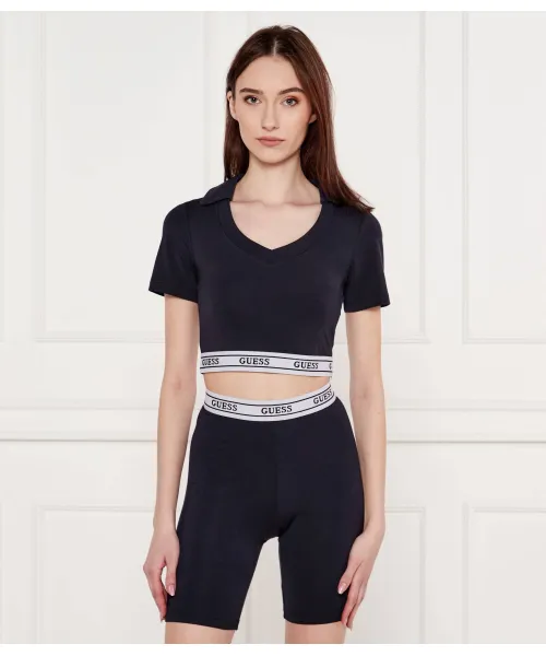 

Новая блузка Aline Cropped fit Guess Active, синий