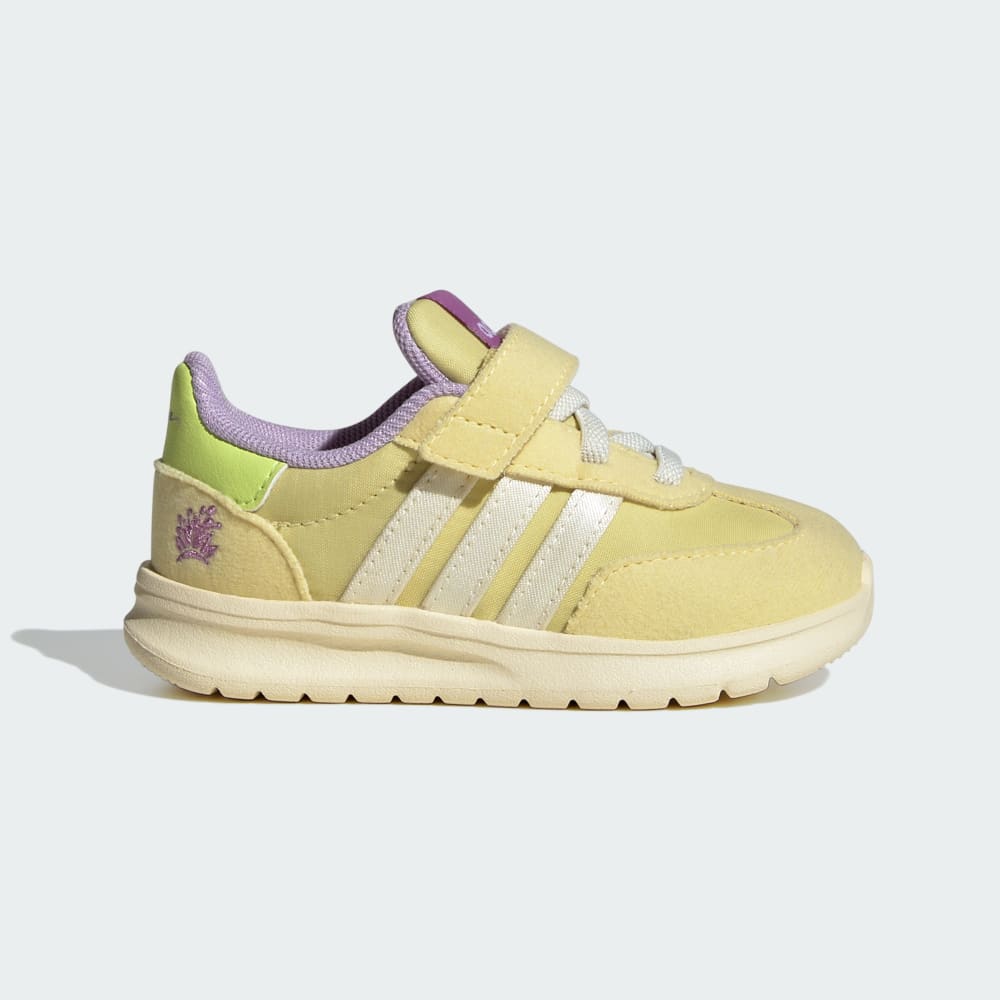 

Кроссовки Adidas Disney Tiana Run 70s 2.0 Shoes Kids, цвет Powder Yellow/Cream White/Powder Plum